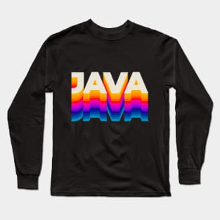 4 Letter Words - Java Long Sleeve T-Shirt